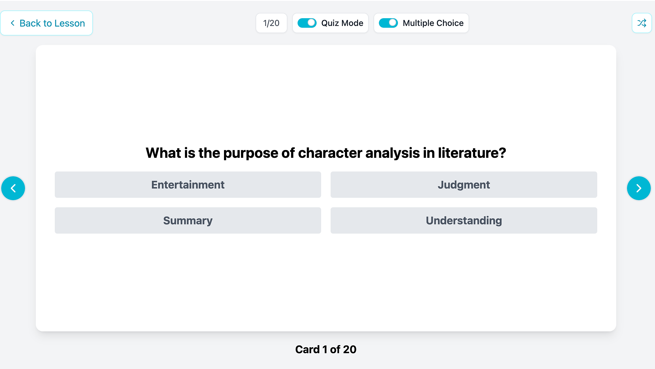 Subject-Specific Analytics